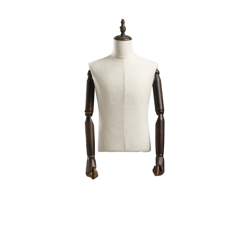 Street Style Half Body Male Mannequin z naturalną krzywą ciała dla sklepów mody